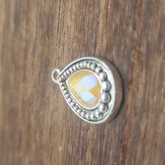 Rainbow lemon drop glow pendant avon vintage - Picture 2 of 3